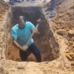 Filho cava cova do próprio pai em cemitério público no RN por falta de estrutura