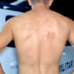 Homem leva surra com mangueira pela companheira em Felipe Camarão