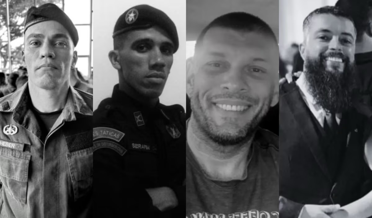 Quem eram os quatro policiais mortos na megaoperação no Rio de Janeiro