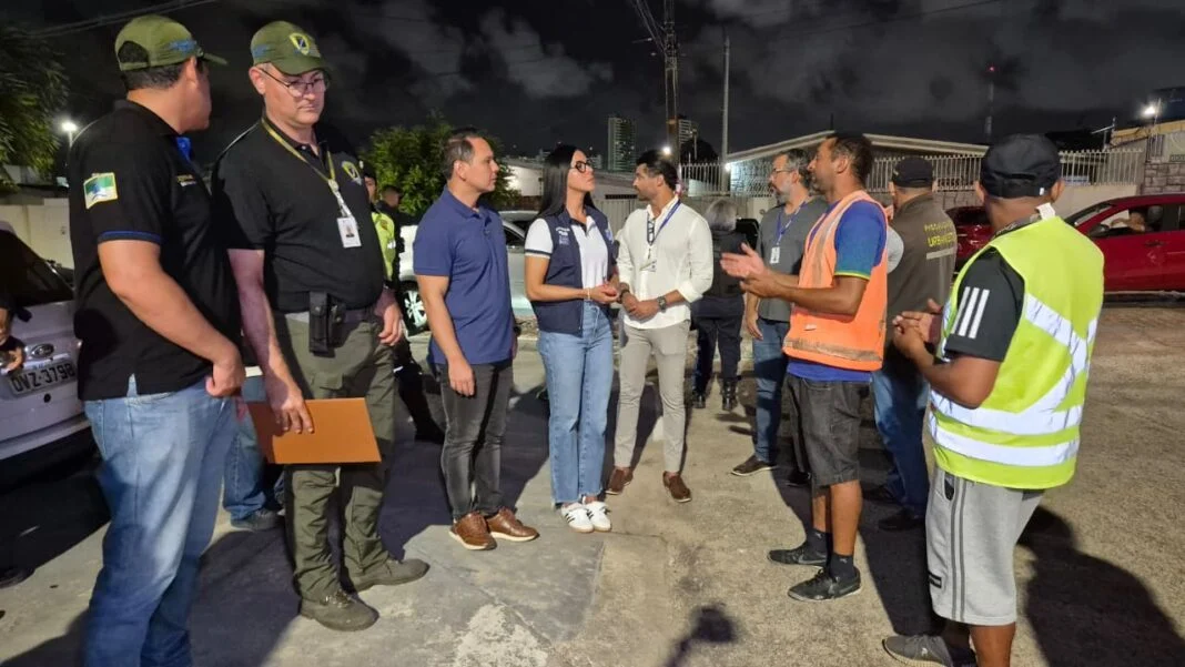 Operação barra cobrança de flanelinhas na Árvore de Mirassol e flagra cones oficiais em uso irregular