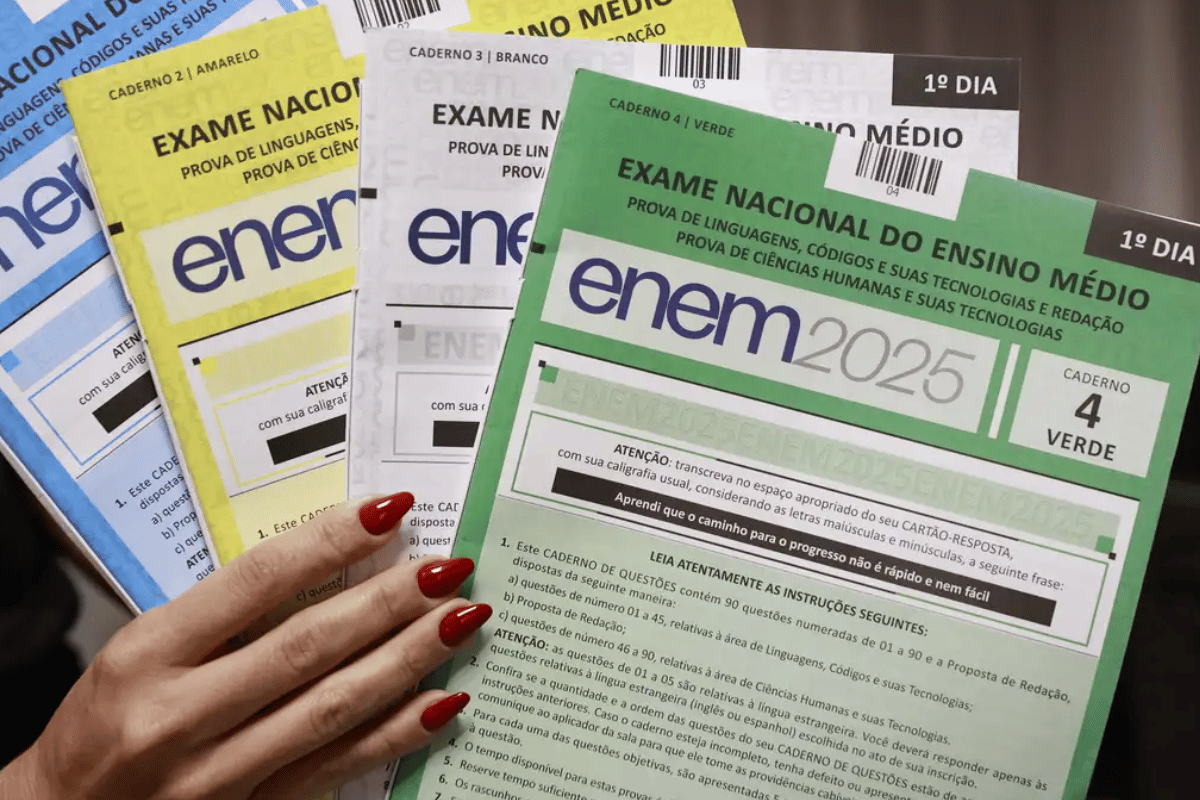 Notas do Enem 2025 já estão disponíveis para consulta na internet