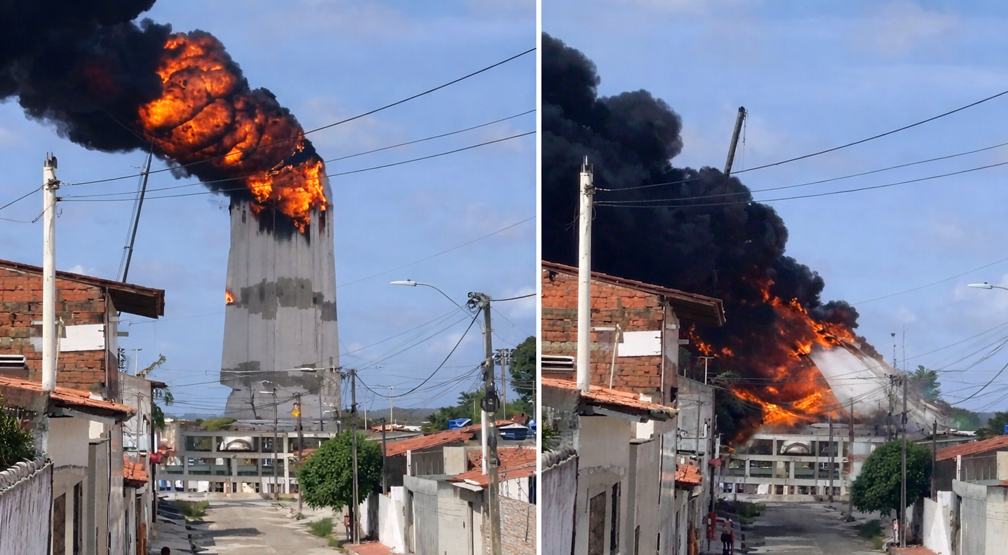 Após incêndio, estátua de Nossa Senhora de Fátima em Natal será reconstruída sem gerar despesas aos cofres públicos
