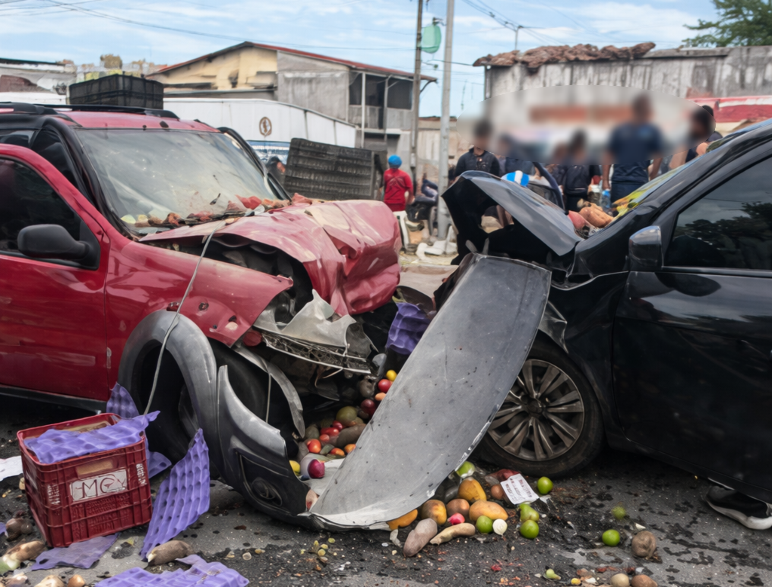 Colisão frontal deixa um morto e dois feridos em avenida movimentada de Natal