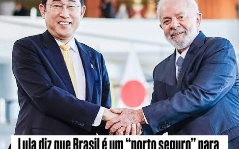 Lula Anuncia Acordos com o Japão e Destaca Brasil Como Porto Seguro para Investimentos