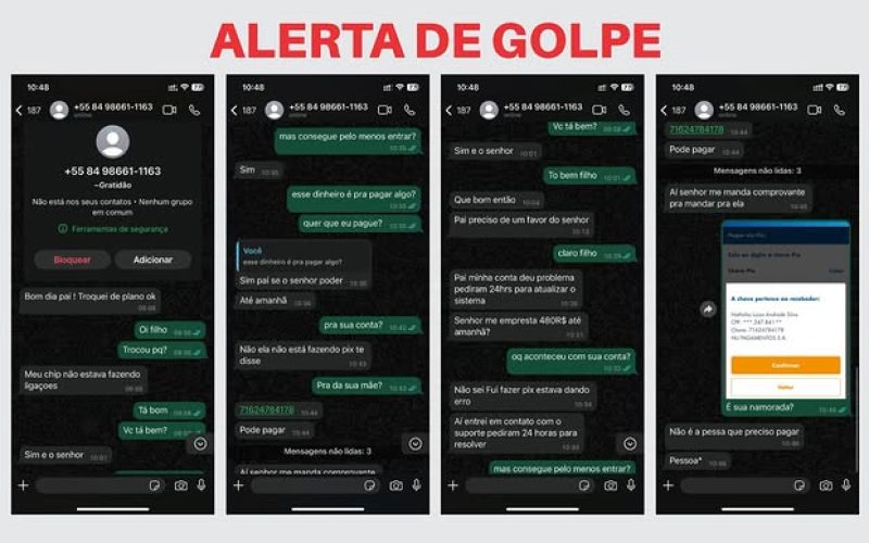 Golpe do Falso Parente no WhatsApp Volta a Fazer Vítimas