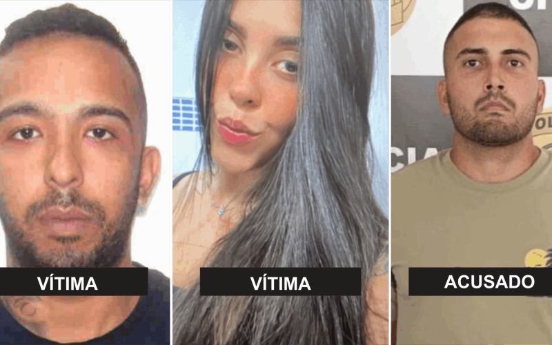 Preso suspeito de duplo homicídio por ciúmes em Parnamirim; vítimas estavam em carro alvejado