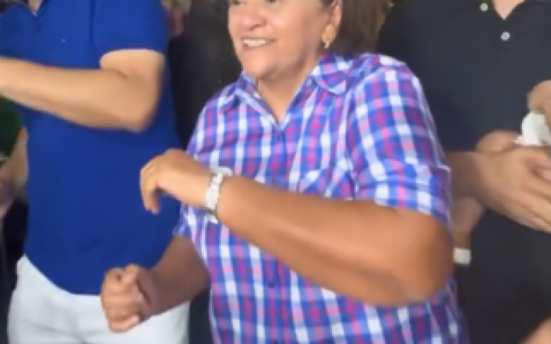 Enquanto o RN Sofre com Crise em Todos os Lados, Governadora Fátima Bezerra Dança em Festa no Seridó