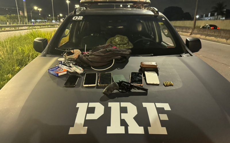 PRF prende quadrilha armada após assalto em Macaíba