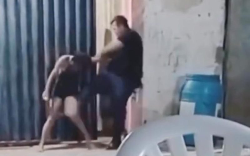 Mulher é agredida por segurança de bar em Lajes e caso gera revolta após vídeo nas redes sociais