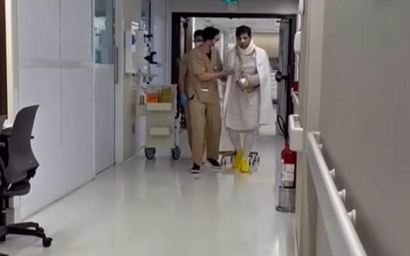 Rafael Motta caminha em hospital e deve receber alta na próxima semana, após acidente de kitesurf