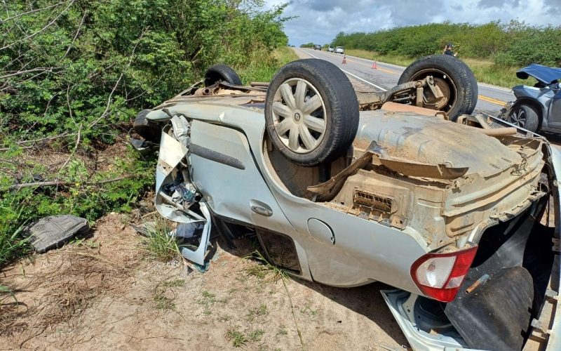 TRAGÉDIA NA BR-226: COLISÃO FRONTAL DEIXA TRÊS MORTOS DE UMA MESMA FAMÍLIA EM SERRA CAIADA/RN