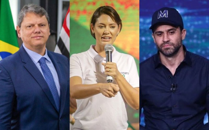 Pesquisa Quaest: Tarcísio, Michelle e Marçal lideram preferências sem Bolsonaro
