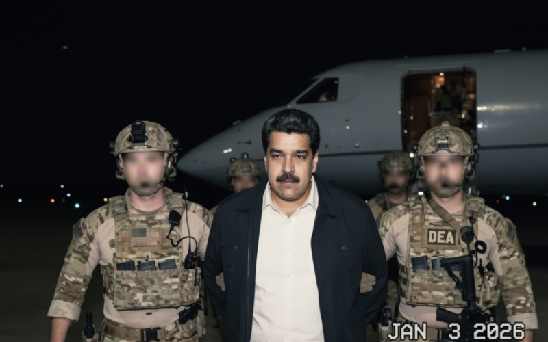 Trump afirma que Maduro e esposa foram retirados da Venezuela após operação militar dos EUA