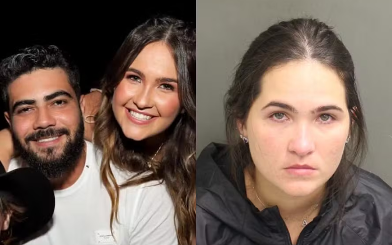 Esposa de cantor da dupla Henrique & Juliano é presa nos EUA após dirigir com habilitação vencida e fugir da polícia