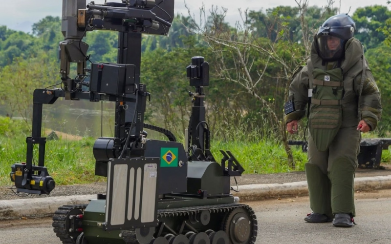 Ministério da Defesa compra robô de R$ 1 milhão para desativar bombas — mas entrega será após a COP30