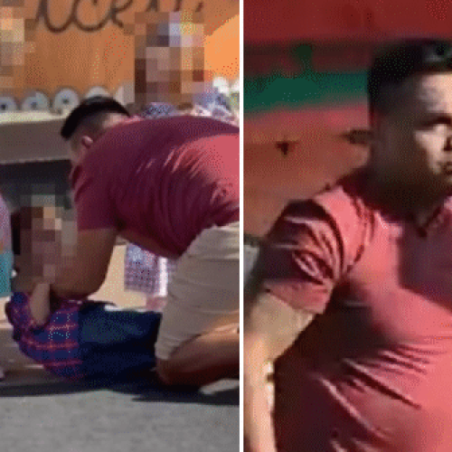Vídeo: Homem agride criança de 4 anos durante apresentação junina da escola