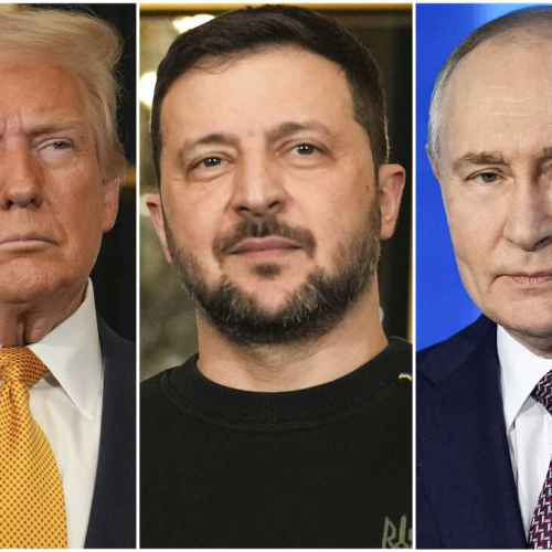 Trump tenta articular cúpula de paz com Zelensky e Putin ainda este mês