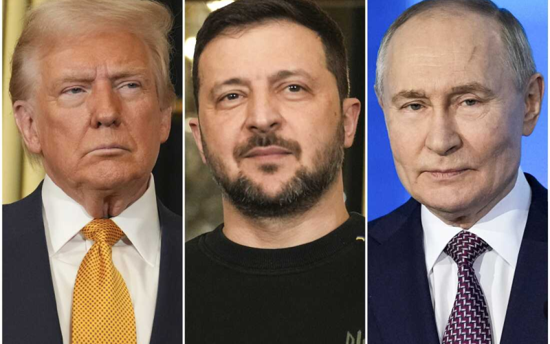 Trump tenta articular cúpula de paz com Zelensky e Putin ainda este mês
