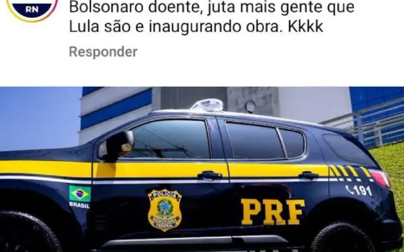 PRF abre investigação após comentário político em perfil oficial no RN