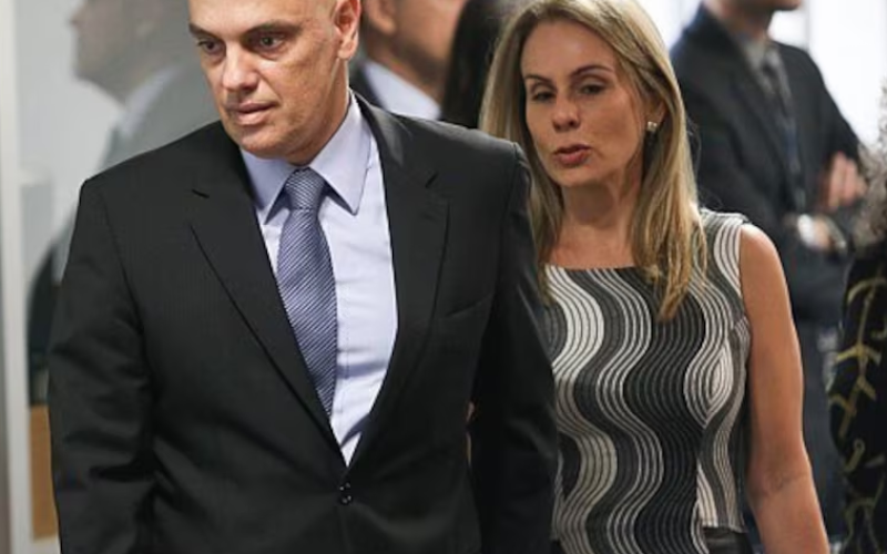 EUA sancionam esposa de Alexandre de Moraes com base na Lei Magnitsky