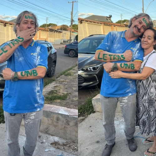 Carteiro de 65 anos aprovado na UnB emociona família com sonho realizado na terceira idade