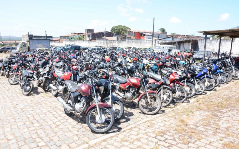 Detran/RN vai leiloar 100 veículos com lances a partir de R$ 700