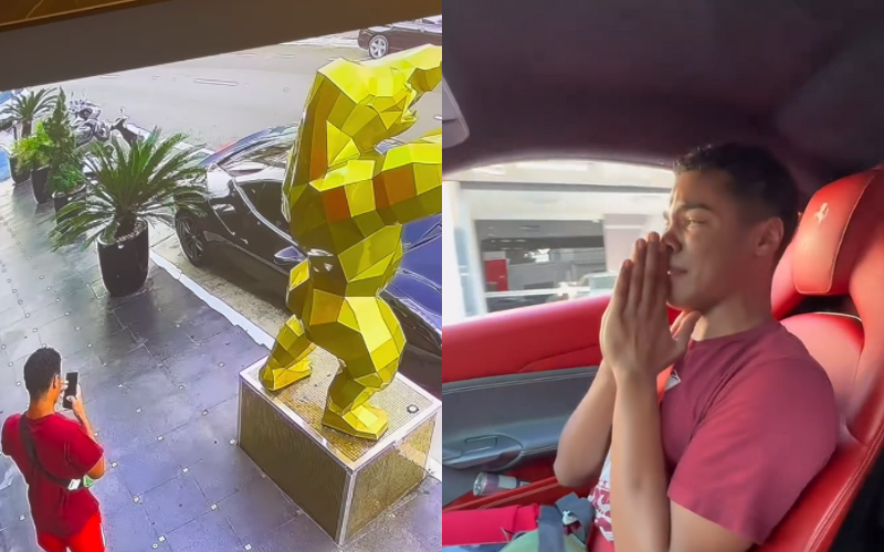 Empresário realiza sonho de jovem apaixonado por carros de luxo