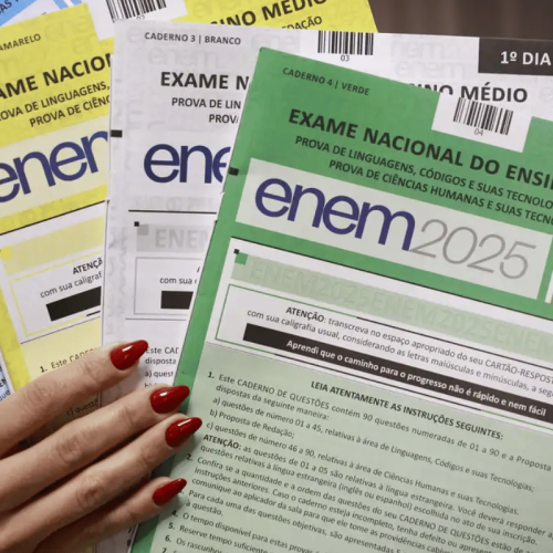 Notas do Enem 2025 já estão disponíveis para consulta na internet