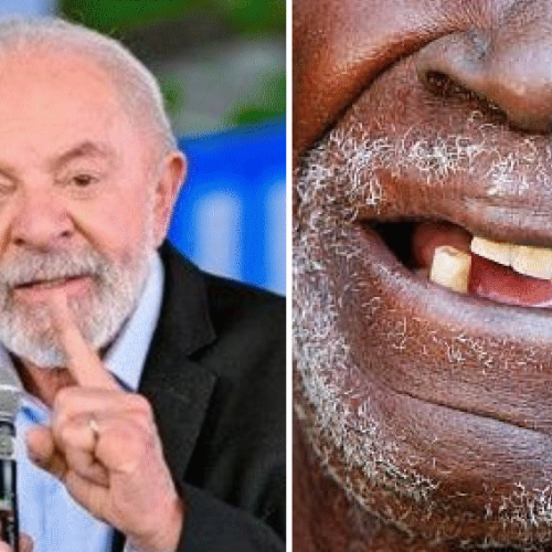“Negro e sem dente”: Lula critica uso de foto em campanha e gera polêmica