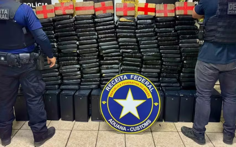 Megaoperação intercepta 201 kg de skunk escondidos em gabinetes de computador no RN