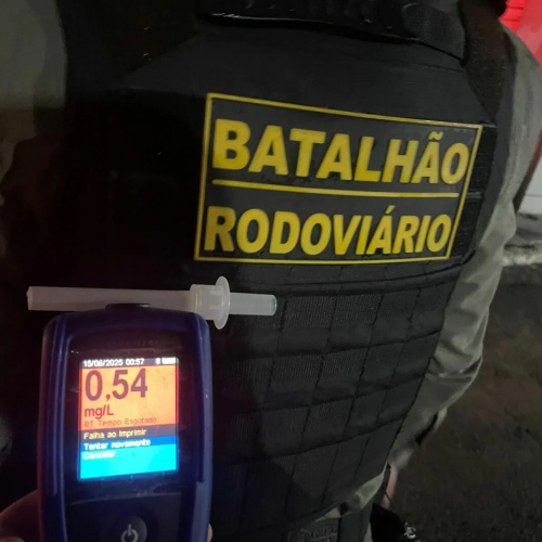 Operação Zero Álcool: motorista é preso por embriaguez e outros 7 são autuados em Parnamirim