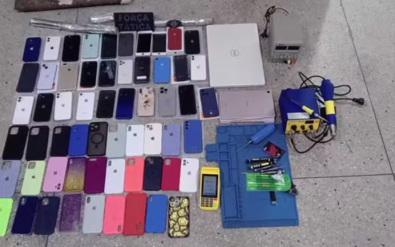 PM recupera 30 celulares roubados durante show na Arena das Dunas