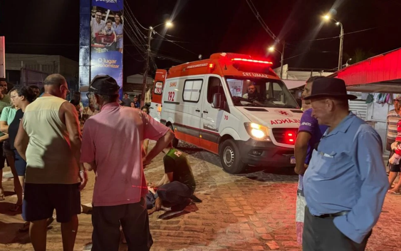 Menina de 8 anos é atropelada por moto em Parnamirim; condutor foge do local
