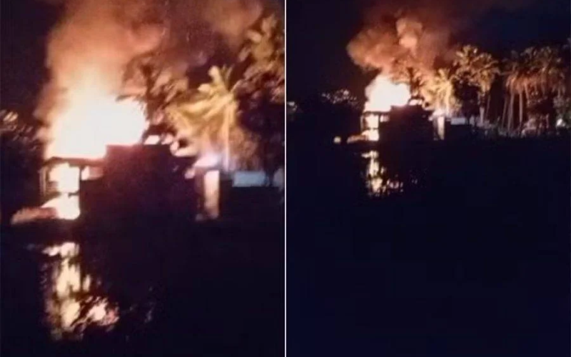 Incêndio destrói pousada em São Miguel do Gostoso