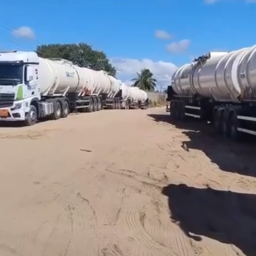 Após operação contra o PCC, 22 carretas carregadas com combustível são abandonadas na Bahia