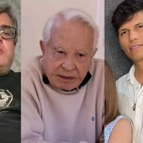 Filhos de Cid Moreira acionam MP contra viúva e denunciam homofobia