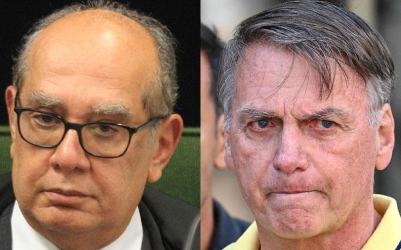 Gilmar Mendes nega habeas corpus que pedia prisão domiciliar para Bolsonaro