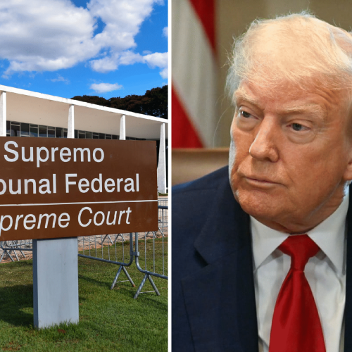 Trump estuda sanções contra ministros do STF e pode expulsar embaixadora brasileira dos EUA