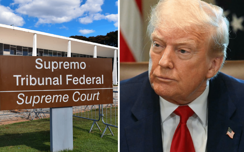 Trump estuda sanções contra ministros do STF e pode expulsar embaixadora brasileira dos EUA