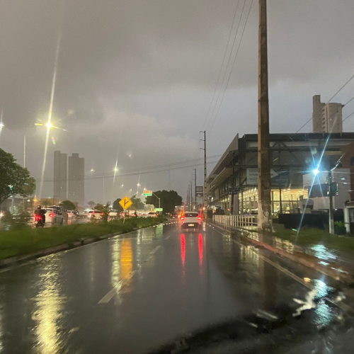 Inmet emite alertas de chuvas e ventos fortes para 44 cidades do RN, incluindo Natal
