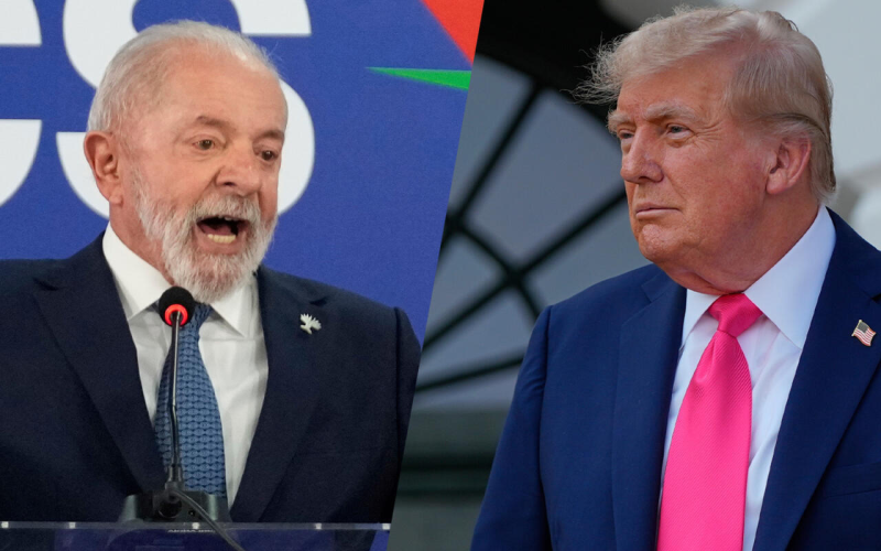 Brasil se aproxima do início do tarifaço dos EUA sem diálogo direto entre Lula e Trump