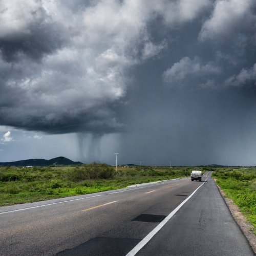 Chuva forte coloca 153 cidades do RN em alerta até sexta-feira