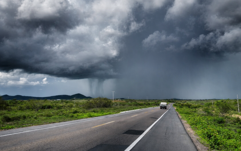 Chuva forte coloca 153 cidades do RN em alerta até sexta-feira