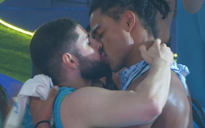Médico potiguar protagoniza primeiro beijo do BBB 26 durante festa com Anitta