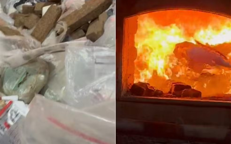 Polícia Civil incinera mais de 110 kg de drogas apreendidas no Oeste potiguar
