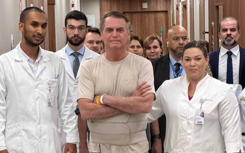 Foto: Reprodução/X/Jair Bolsonaro