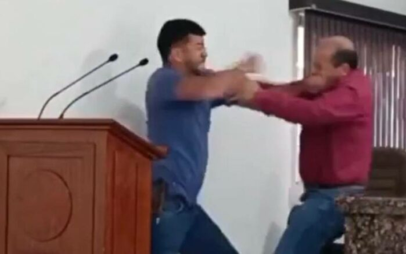Sessão da Câmara de Figueirópolis D’Oeste termina em briga e agressão entre vereadores