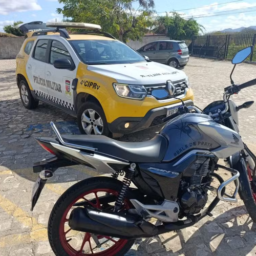 Moto com quase R$ 620 mil em multas é apreendida no RN; 1.794 por excesso de velocidade