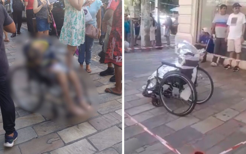 Homem é preso em Manaus com corpo do avô em cadeira de rodas; polícia suspeita de golpe