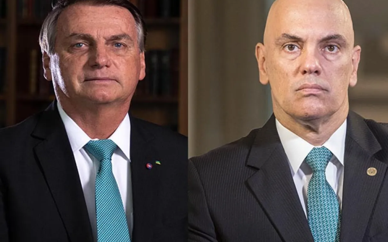 Moraes pergunta se Bolsonaro quer receber aliados como Tarcísio em prisão domiciliar